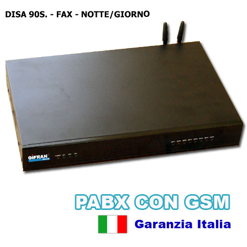 Centralino Telefonico aziendale, PABX GSM con 3 linee esterne e 8 interne